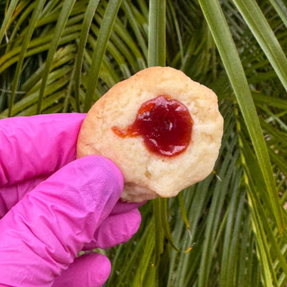 Guava Lemon Crunchy Cookies